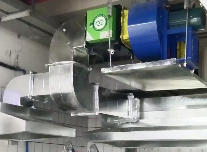 重庆商用厨房排烟排风管道安装